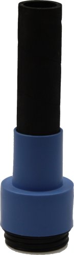 Dustcare adapter blauw buitenmaat Ø 38 mm. en universele flexibele aansluitmof
