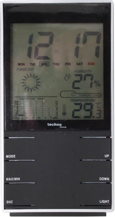 DUOLINE Hygro-/ weerstation excl. batterij