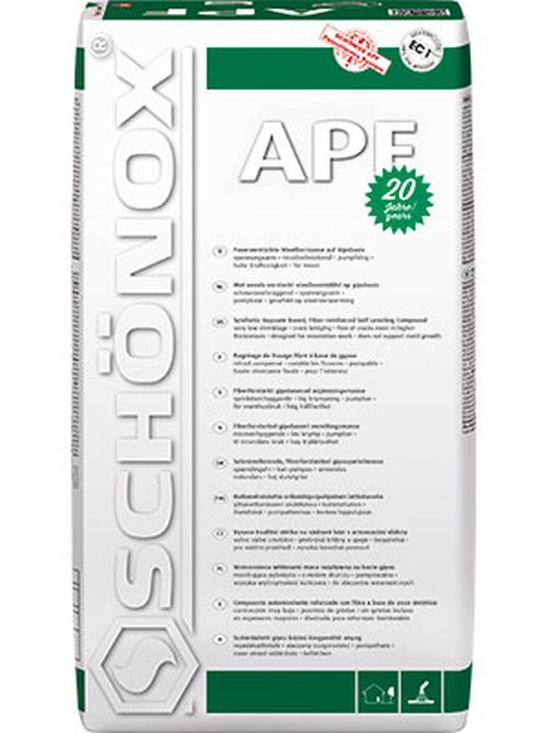 SCHÖNOX APF Vezelversterkte Egaline 
verpakt per 25 kg