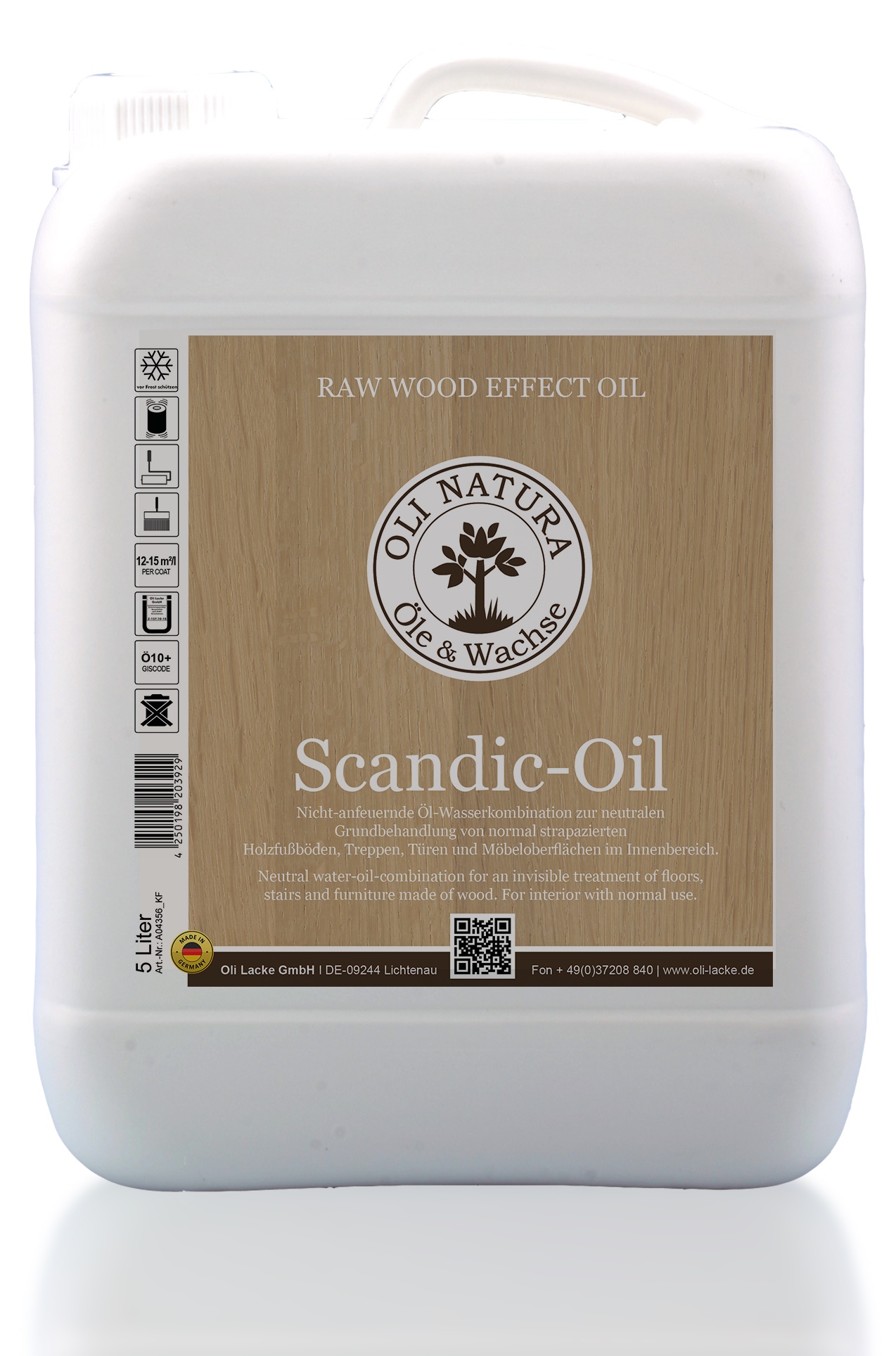 Oli-Natura Scandic Oil can à 5 liter