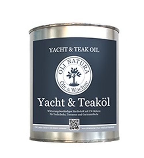 OLI NATURA Yacht en Teakolie Naturel 1 liter