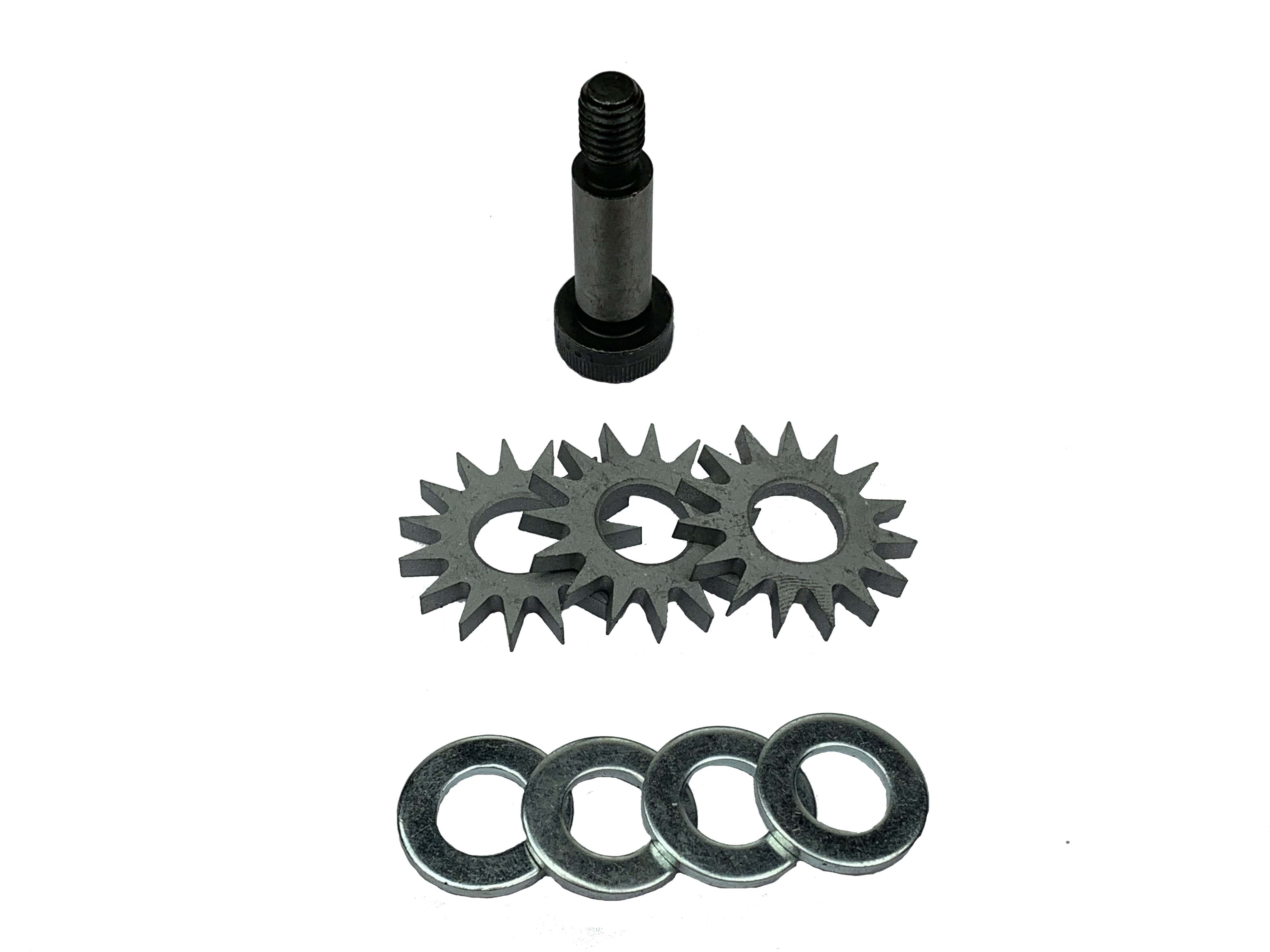 VERVANGINGSSET voor de DUOLINE MULTISTAR renovatiefrees
voor alle 5 discs/schijven