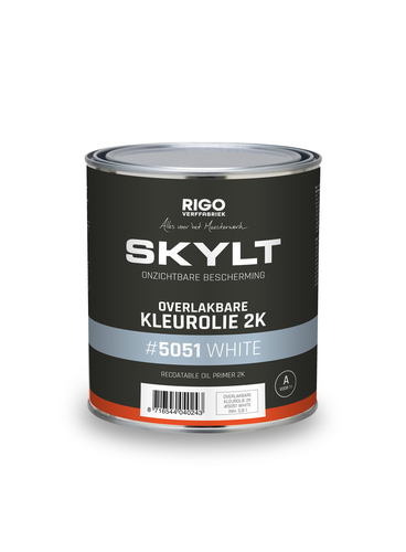 SKYLT overlakbare kleurolie White 2k
1 liter
