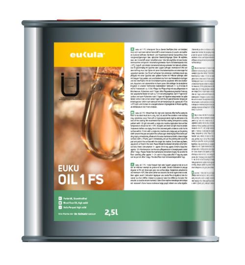 EUKULA parketolie 1 FS blik à 2,5 liter