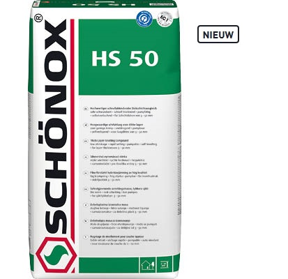 SCHÖNOX HS 50 Egaliseermiddel
verpakt per 25 kg
