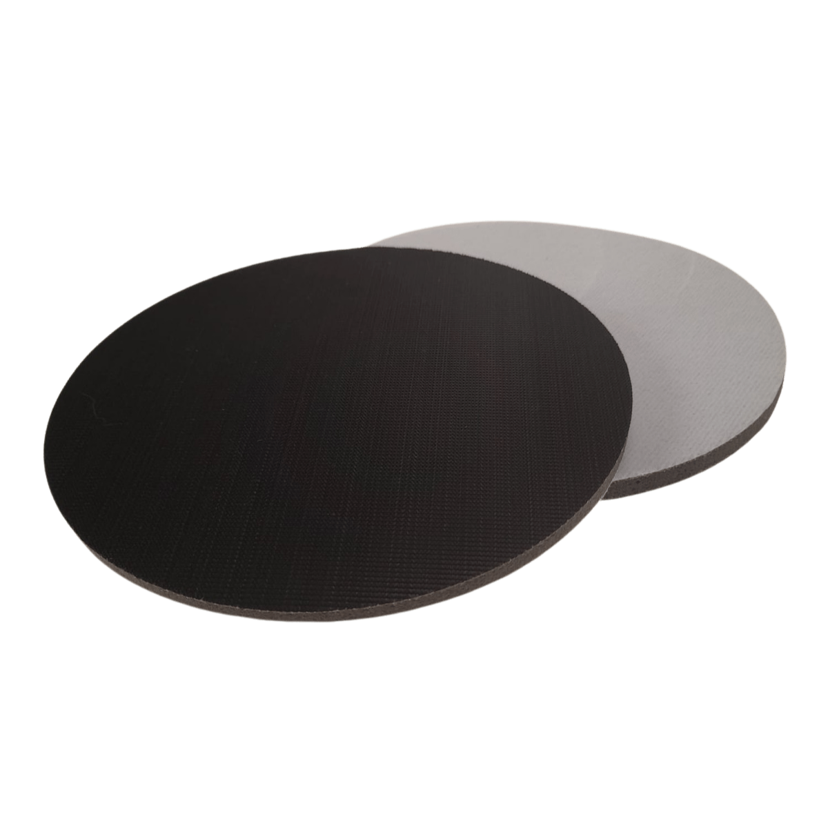 Velcro tussenpad met foam  Ø 178 mm 8mm. dik t.b.v. kantenschuurder