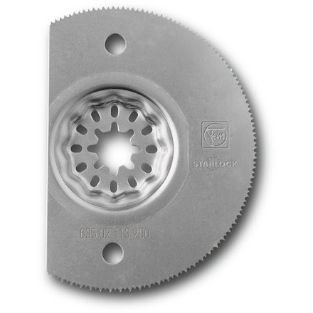 FEIN segmentzaagblad halve cirkel 85 mm. HSS