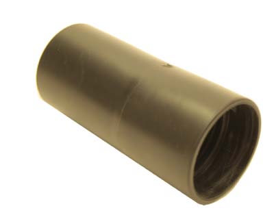 Stofafzuigmof zwart voor slang Ø 32 mm.