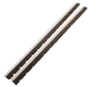 Borstel strip 40 cm. achterkant