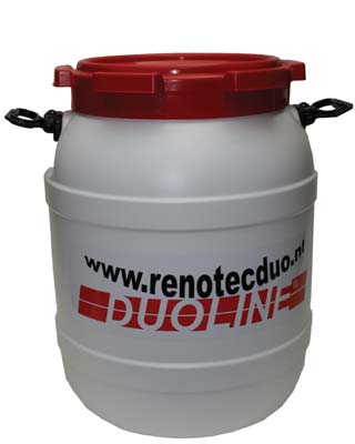 DUOLINE® pads opbergvat 50 cm. hoog.