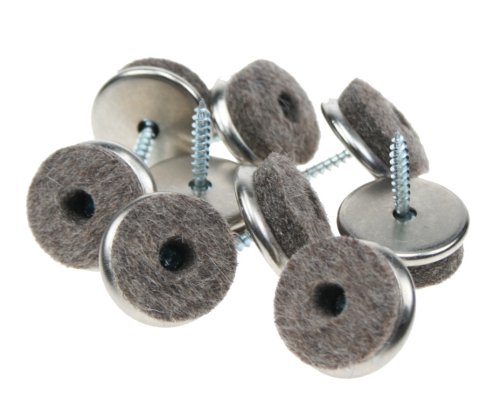 OLIEFRIS Viltglijder met schroef Ø 20 mm.
Verpakt per 100 stuks