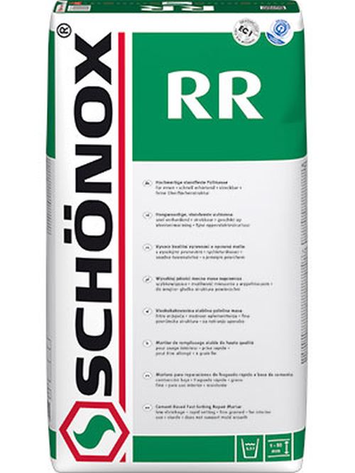 SCHÖNOX RR reparatiemortel
verpakt per 25 kg