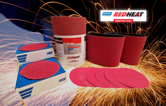 Norton klitschuurschijf Ø 178 mm. Redheat P60
Afname per 25 stuks